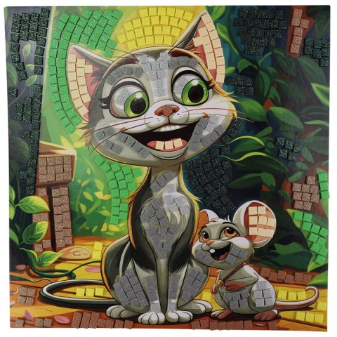 Mozaika kot i mysz Fun&Joy Mozaika kot i mysz Fun&Joy