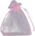 Organza Craft-Fun Series Woreczki z organzy różowe Titanum (25BJ033127-3)