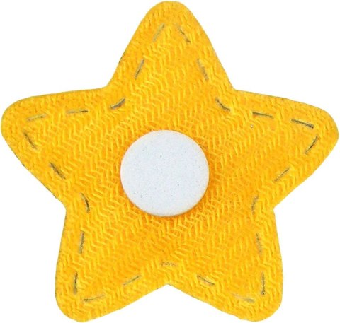 Ozdoba materiałowa Craft-Fun Series samoprzylepna Złote gwiazdki Titanum (BJ25042714)