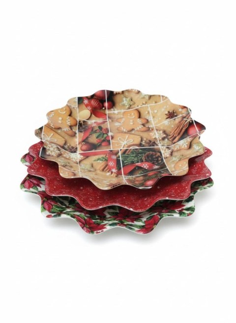 Ozdoba świąteczna talerz okrągły (787425)