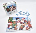 Puzzle Bałwanek i przyjaciele 90 el. Multigra (3001)