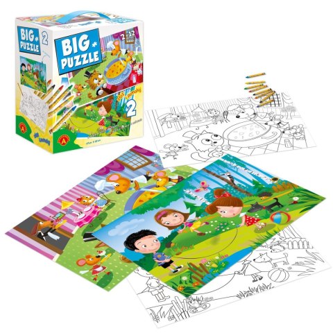 Puzzle Big Puzzle 2 - Skakanka/Restauracja Alexander (2470)