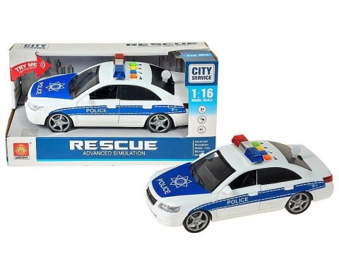 Samochód policyjny światło i dźwięk Adar (614093)