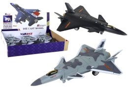 Samolot Z Napędem Frykcyjnym Czarny Szary Lean (16286)