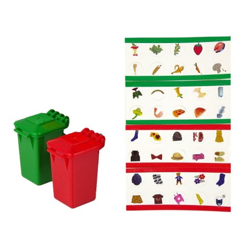 Śmieciarka Napęd Frykcyjnym Efekty Dźwiękowe Pomarańczowa 1:16 Segregowanie Lean (11082)