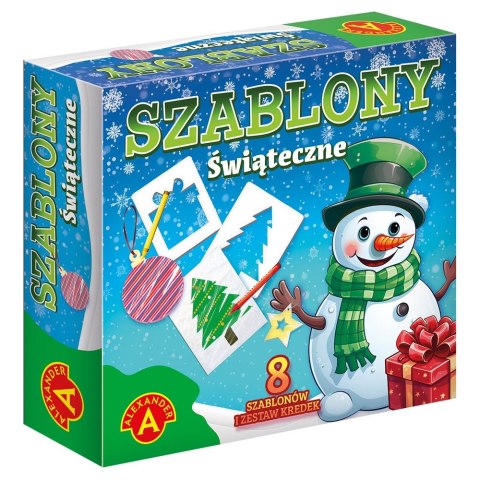 Szablon Szablony świąteczne. Bałwanek Alexander