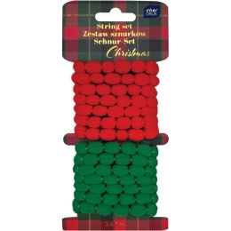 Sznurek CHRISTMAS 2X1M Interdruk (OZDOBNYCH)