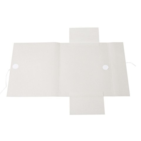 Teczka kartonowa wiązana akta studenta A4 biały 280g Bigo Teczka kartonowa wiązana akta studenta A4 biały 280g Bigo