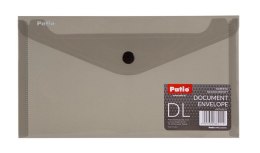 Teczka plastikowa na zatrzask DL dymny [mm:] 225x125 Patio