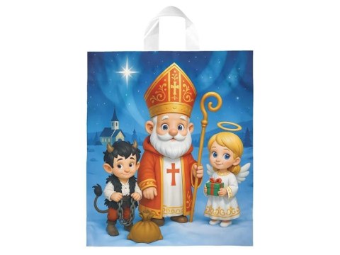 Torba prezentowa Boże Narodzenie reklamówka z uchem [mm:] 400x460x 80