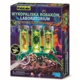 Zestaw kreatywny dla dzieci Labolatorium Wykopaliska z Robakami 4m (4908)