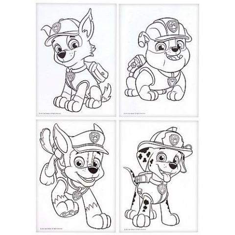 Zestaw plastyczny Paw Patrol Starpak (363909)