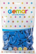 Balon gumowy pastelowy 100 szt niebieski Godan (G110/10)