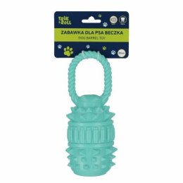 Gadżet Zabawka dla psa Beczka 20 cm z uchwytem niebieska Trik Roll (560668)