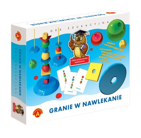 Gra edukacyjna granie w nawlekanie Alexander
