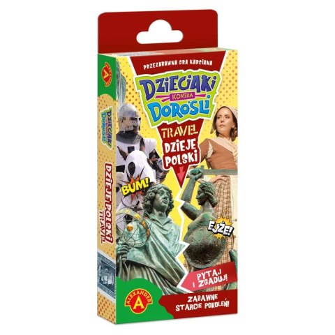 Gra planszowa DZIEJE POLSKI TRAVEL Alexander (29031)