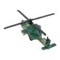 Helikopter Wojskowy Śmigłowiec Militarny Aluminiowy Mix Dźwięk Światła Lean (16530)