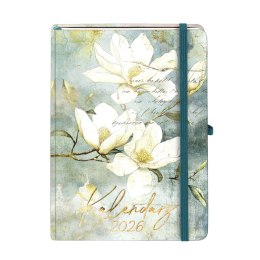 Kalendarz książkowy (terminarz) 2026 BOTANICAL DNS Antra (MAGNOLIA)