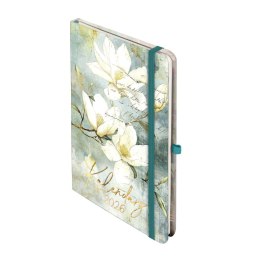 Kalendarz książkowy (terminarz) 2026 BOTANICAL DNS Antra (MAGNOLIA)