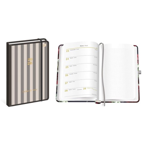 Kalendarz książkowy (terminarz) MET STRIPES A6 Interdruk (192 strony) Kalendarz książkowy (terminarz) MET STRIPES A6 Interdruk (192 strony)