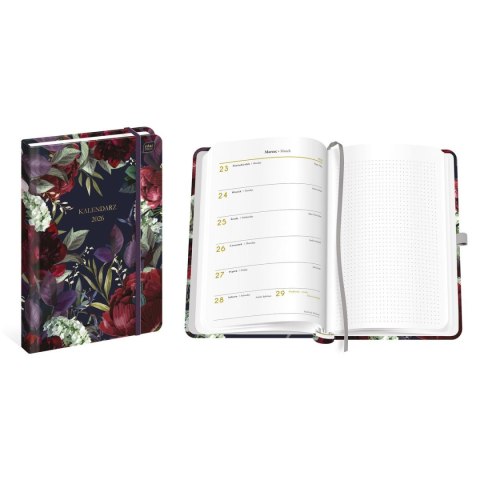 Kalendarz książkowy (terminarz) METAL. SAVAGE B5 Interdruk (192 strony)