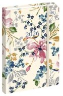 Kalendarz książkowy (terminarz) mat+uv BLOSSOM A6 Interdruk (192 strony)