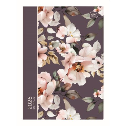 Kalendarz książkowy (terminarz) miękka oprawa HYBRYDA Interdruk (64 stony)