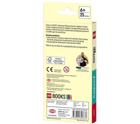 Książeczka edukacyjna LEGO® Recreate. Karty Wyzwań. Urodziny Ameet (ACP 6611)