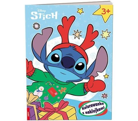 Książka dla dzieci Disney Stich. Kolorowanka z Naklejkami Ameet (NA-9137)