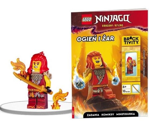 Książka dla dzieci LEGO® NINJAGO®. Ogień i Żar Ameet (LNC 6749) Książka dla dzieci LEGO® NINJAGO®. Ogień i Żar Ameet (LNC 6749)