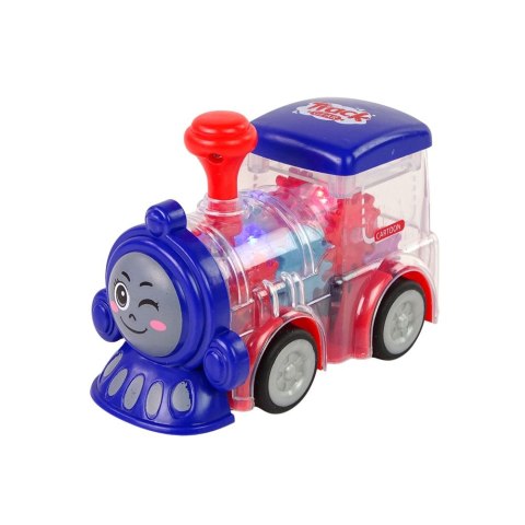 Lokomotywa LED Napęd Frykcyjny Przezroczysta Lean (12063)