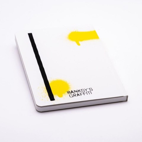 Notes (notatnik) Banksy - baloon 128k. [mm:] 140x210 Pinifarina (PF-PNF1421BSKBA)