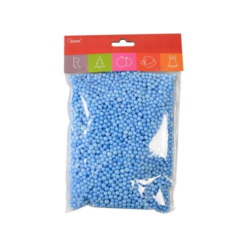 Ozdoba styropianowa kuleczki 10g niebieskie Arpex (BN4963)
