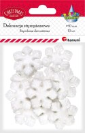 Ozdoba świąteczna Craft-Fun Series styropianowe płatki śniegu Titanum (25YX0514-3)