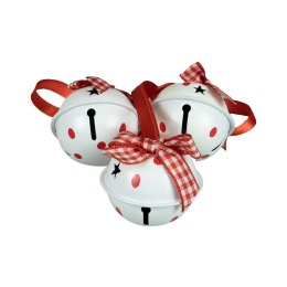 Ozdoba świąteczna Dzwoneczki dekoracyjne - białe Arpex (BN7122BIA-6088)