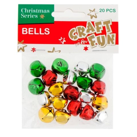 Ozdoba świąteczna boże narodzenie dzwoneczki Craft Fun (412803)