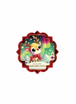 Ozdoba świąteczna podkładka świąteczna pod kubek (787644)