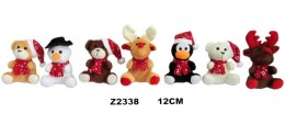 Pluszak zwierzęta świąteczne 7 wzorów [mm:] 120 Sun-Day (141071)