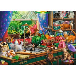 Puzzle Premium Plus Kociaki rozrabiaki 1000 el. Trefl (10839)