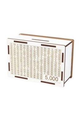 Skarbonka 5000 drewniana Cresco (224023)