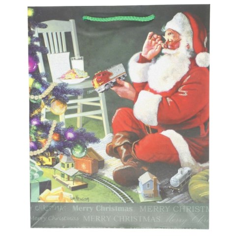 Torba prezentowa torebka laminowana brokat [mm:] 260x324x 127 Panorama (PL-6)