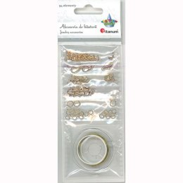 Zestaw do tworzenia biżuterii Craft-Fun Series Akcesoria do biżuterii Titanum (25BJ033120)
