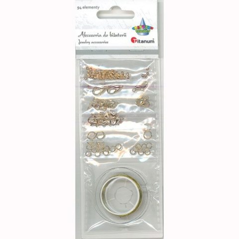 Zestaw do tworzenia biżuterii Craft-Fun Series Akcesoria do biżuterii Titanum (25BJ033120)