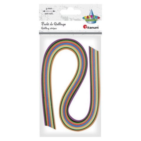 Akcesoria do quillingu Craft-Fun Series paski Titanum (16197A)