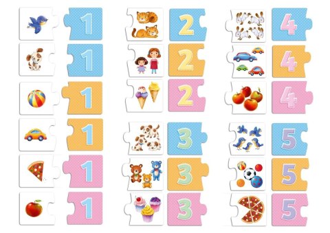 Gra edukacyjna RAZ, DWA, TRZY Granna