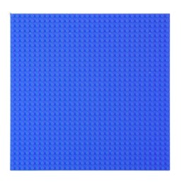 Klocki konstrukcyjne Płyta Plansza Konstrukcyjna Do Klocków Budowania Granatowa 40x40cm Lean (23547)