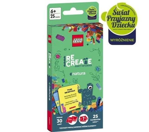 Książeczka edukacyjna LEGO® Recreate. Karty Wyzwań. Natura. Ameet (ACP 6612) Książeczka edukacyjna LEGO® Recreate. Karty Wyzwań. Natura. Ameet (ACP 6612)