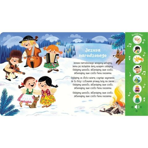 Książka dla dzieci Kolędy dla dzieci. Słuchaj i śpiewaj! Aksjomat Książka dla dzieci Kolędy dla dzieci. Słuchaj i śpiewaj! Aksjomat