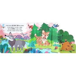 Książka dla dzieci Ruchome obrazki. W lesie Aksjomat