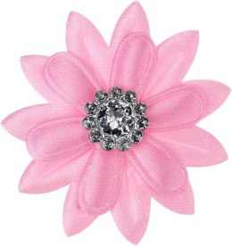 Ozdoba materiałowa Craft-Fun Series Kwiaty z kryształkiem samoprzylepne Titanum (BR230060)